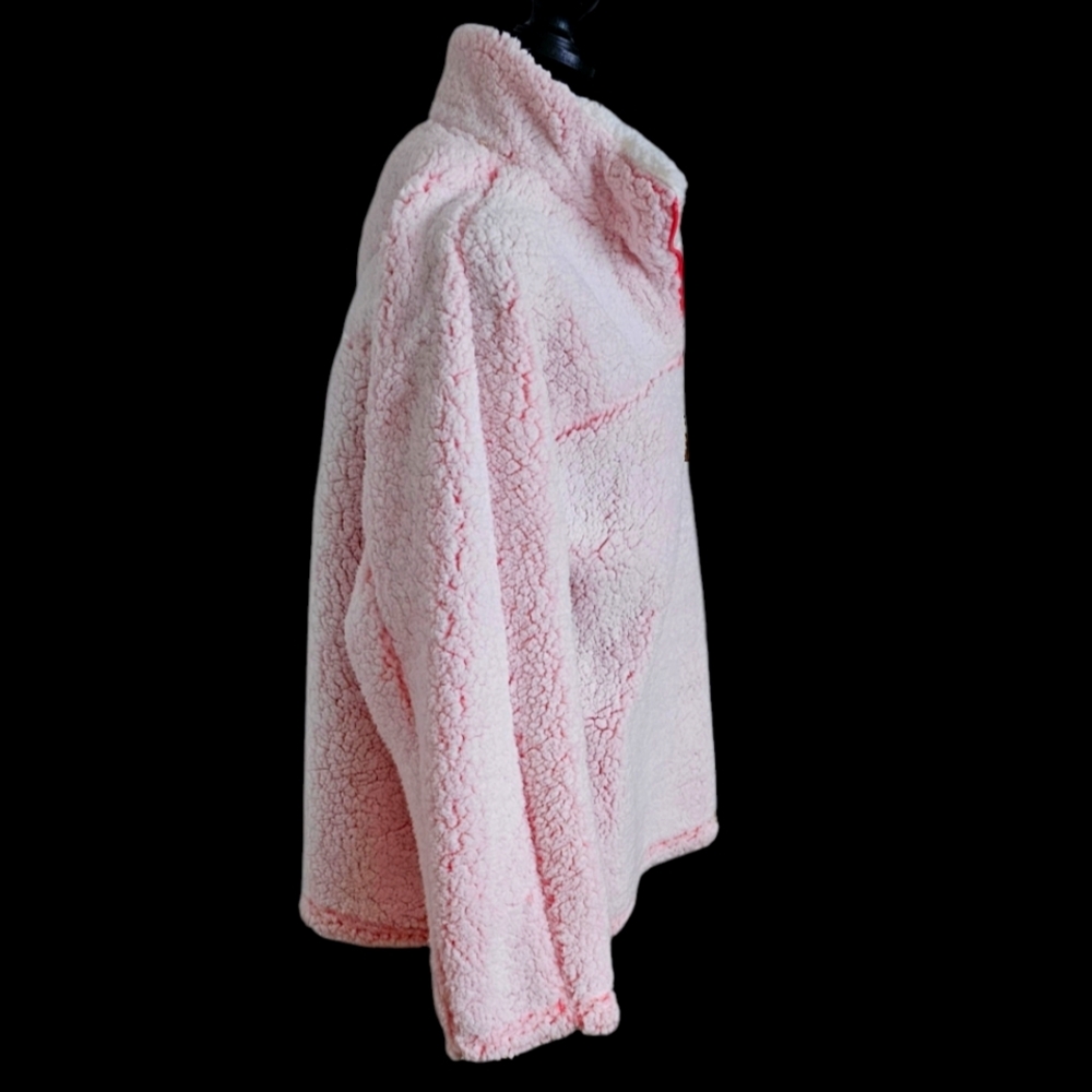 BLUE STAR CLOTHING COMPANY Light Pink Cowl Neck Pullover Sweater L - Picture 7 of 12